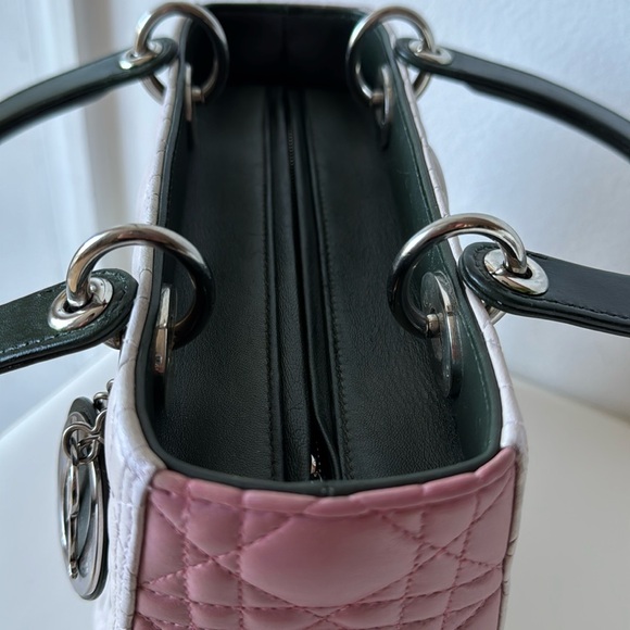 ❌SOLD❌ LIMITED EDITION* Tri-Color Cannage Lady Dior Bag - Picture 9 of 17